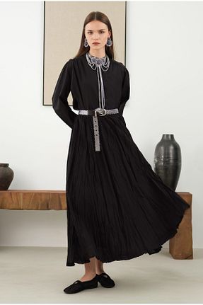 دامن مشکی زنانه ساده HEQA - کد 906568144