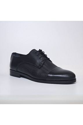 کفش کلاسیک مشکی مردانه چرم خالص Registan Shoes - کد 906563472
