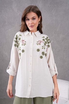 ست بالاتنه و پائین تنه نباتی زنانه بافتنی MVStore - کد 906575046