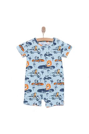 سرهمی سبز بچه گانه آستین کوتاه ebebek Hello Baby - کد 917291270