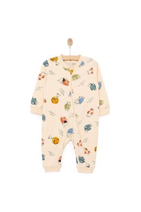 سرهمی بژ بچه گانه آستین استاندارد ebebek Hello Baby - کد 917242895