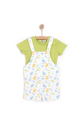 تیشرت آبی بچه گانه رگولار ebebek Hello Baby - کد 920173931