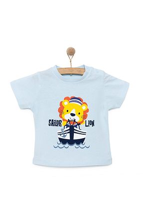 تیشرت متالیک بچه گانه رگولار ebebek Hello Baby - کد 917211211