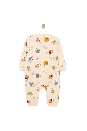 سرهمی بژ بچه گانه آستین استاندارد ebebek Hello Baby - کد 917242895