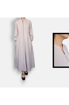 کلاه و ابایا بژ زنانه %100 پنبه Dirhem - کد 917277278