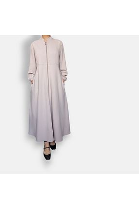 کلاه و ابایا بژ زنانه %100 پنبه Dirhem - کد 917277278