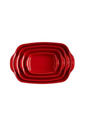 قالب کیک و فر قرمز سرامیک Emile Henry - کد 322438525