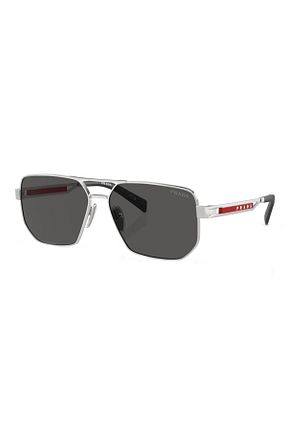 عینک آفتابی طوسی مردانه 59 Prada - کد 823228393