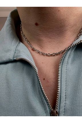 گردنبند استیل ( فولاد ) متالیک مردانه استیل ضد زنگ Arvens - کد 917326743