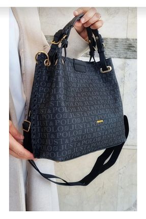 کیف دوشی بژ زنانه چرم مصنوعی Just Polo - کد 681638971