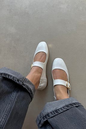 بابت سفید زنانه چرم مصنوعی shopcolic - کد 917340559