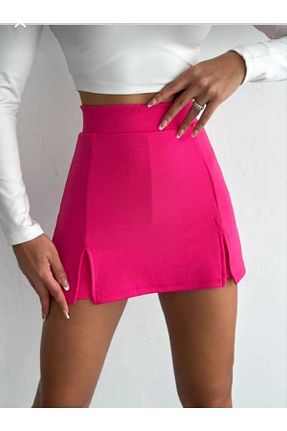شلوارک و برمودا صورتی زنانه فاق بلند Butik - کد 905072740