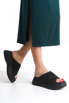 کفش پاشنه بلند پر مشکی زنانه پاشنه متوسط (5-9 سانتی متر) Limeo - کد 917356168