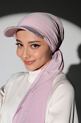 کلاه شنای حجاب صورتی زنانه Ambargo - کد 917359121