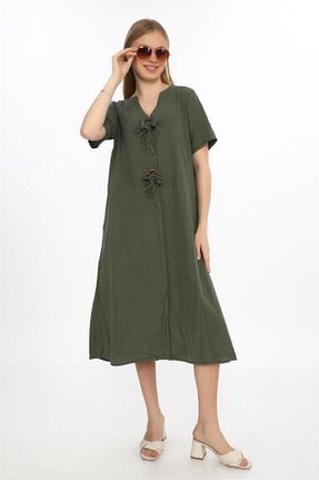 لباس خاکی زنانه بافتنی EREN STYLE - کد 917361627