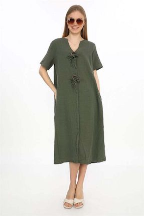 لباس خاکی زنانه بافتنی EREN STYLE - کد 917361627