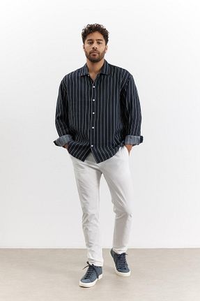 پیراهن مشکی مردانه رگولار NGR - کد 917385813