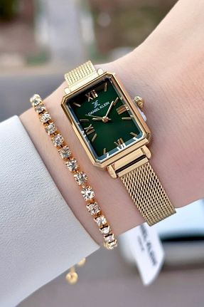 ساعت مچی طلائی زنانه 20-25 میلی متر Daniel Klein - کد 906105351