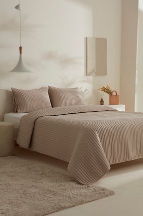 روتختی تکنفره بژ پلی استر Karaca Home - کد 917388847