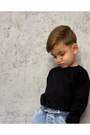 تیشرت مشکی بچه گانه یقه دوچرخه cgboutiquestylekids - کد 920535662