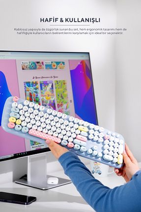 مجموعه ماوس کیبورد بازی آبی Everest - کد 780568430