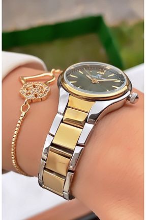 ساعت مچی طلائی زنانه 36-40 میلی متر Daniel Klein - کد 368927569