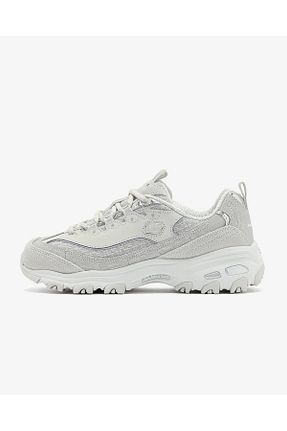 کفش اسنیکر طوسی زنانه بند دار Skechers - کد 917448369