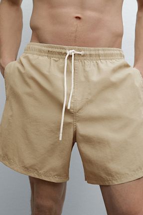 مایو بژ مردانه پلی آمید Massimo Dutti - کد 920482665