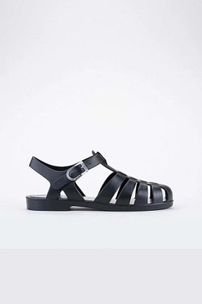 صندل مشکی زنانه پاشنه تخت IGOR - کد 739088593