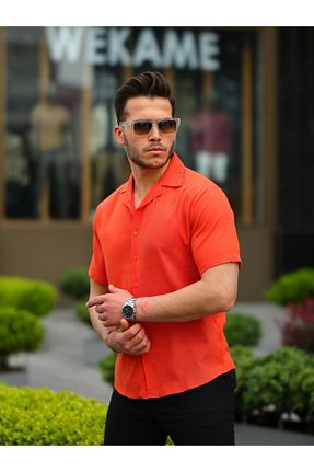 پیراهن صورتی مردانه رگولار Pobudo - کد 692817517