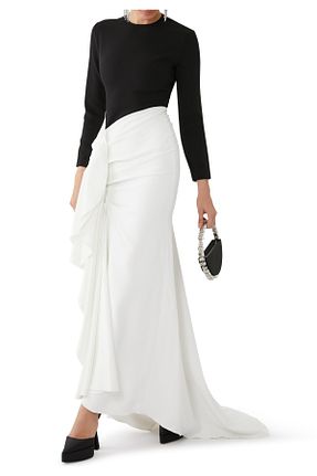 لباس مشکی بافتنی Solace London - کد 917460202