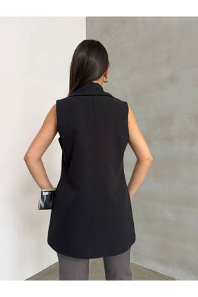 کت بلیزر مشکی زنانه پلی ویسکون 128ve980 - کد 917483284