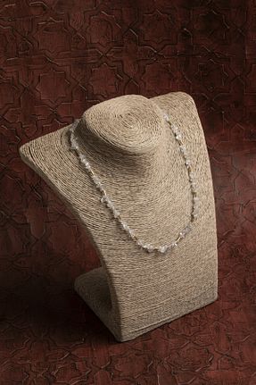 گردنبند جواهر رنگی زنانه Saff Doğal Taş - کد 920581733