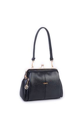 کیف دوشی مشکی زنانه چرم مصنوعی Nas Bag - کد 917481446