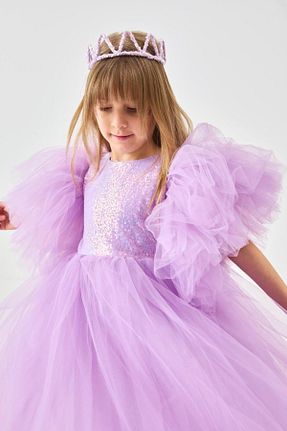 لباس بنفش بچه گانه بافت Le Mabelle - کد 920560628
