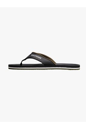 دمپائی مشکی مردانه پاشنه پر Tommy Hilfiger - کد 917482500
