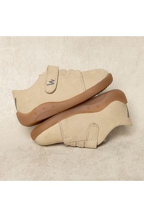 کفش اسنیکر بژ بچه گانه ebebek BabyWalk - کد 917571923