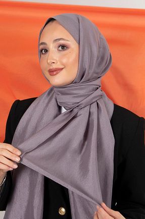 روسری طوسی İpek Vual HAREM SCARF - کد 917549841