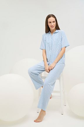 ست لباس راحتی رنگی زنانه ساده Sevim - کد 917553164