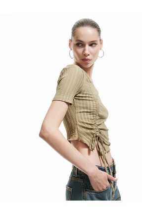 بلوز بنفش زنانه ساده Koton - کد 923695097