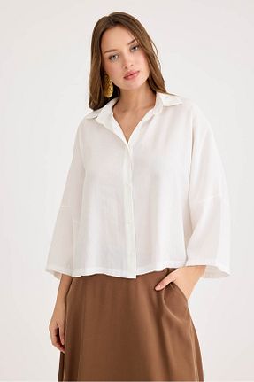 پیراهن نباتی زنانه اورسایز Vitrin - کد 917577371