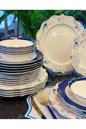 سرویس غذاخوری آبی 6 نفره Onedekor - کد 917644055