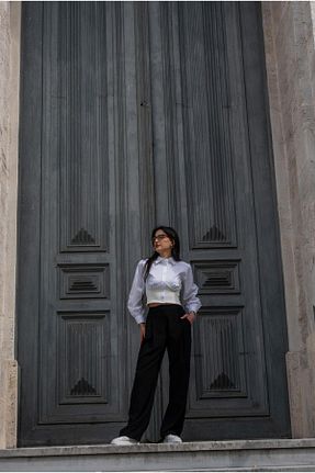 پیراهن نباتی زنانه رگولار VorNişantaşı - کد 917407010