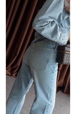 شلوار جین رنگی زنانه فاق بلند HAZELANNA - کد 917687835