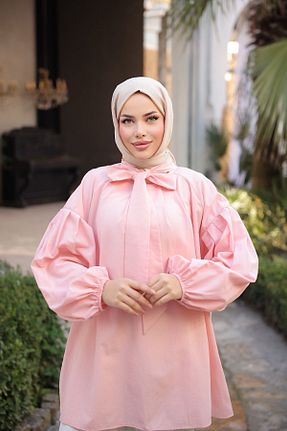 پیراهن حجاب رنگی زنانه رگولار HİFADEN - کد 917746345