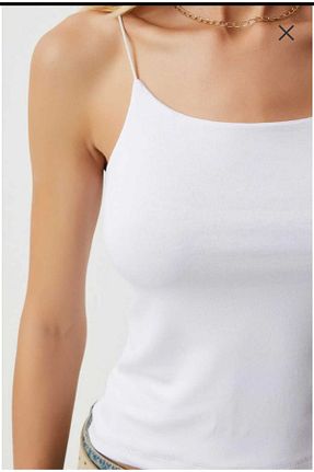 بلوز سفید زنانه ساده Fua Shop - کد 917775951