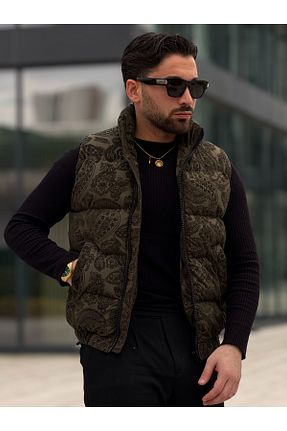 جلیقه خاکی مردانه Bomber MİS MODA - کد 917777433