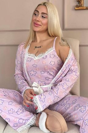 ست لباس راحتی رنگی زنانه ساده Pijamaevi - کد 917777679