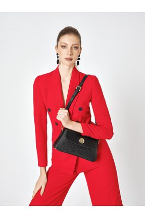 کیف دوشی مشکی زنانه چرم مصنوعی Pierre Cardin - کد 904099009