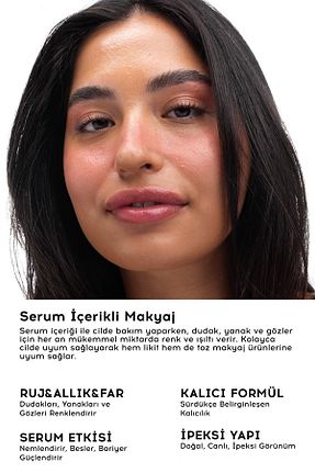 رژگونه قرمز Işıltılı Cream Co. - کد 871346120